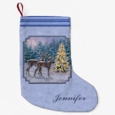 Search for deer christmas stockings Snow