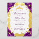 Search for purple butterfly quinceanera invitations 15th birthday