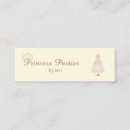 Search for princess business cards cute