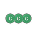 Search for letter golf ball markers Monogrammed