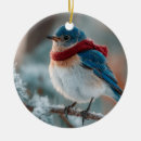 Search for bluebird ornaments Winter