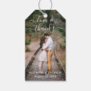 Search for photo wedding favor tags Thank you