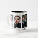 Search for 5 photo collage mugs Black and white