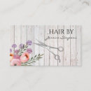 Search for hair salon appointment cards Floral