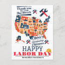 Search for labor day postcards Flag