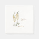 Search for just married napkins Gold