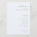 Search for minimalist wedding programs Modern