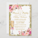 Search for glitter bridal shower invitations Brunch and bubbly
