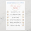 Search for would she rather game bridal shower gifts Blue