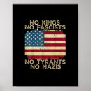 Search for protest sign posters No kings in america
