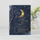 Search for blue gold baby shower invitations Twinkle twinkle