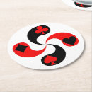 Search for poker coasters Illustration