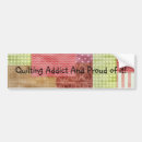 Search for quilting bumper stickers Patchwork