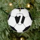 Search for soccer jersey ornaments Number