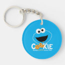 Search for cookie monster keychains Children learning show