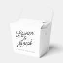 Search for wedding favor boxes Black and white