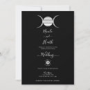 Search for pagan wedding invitations Celestial