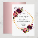 Search for boho feather wedding invitations White