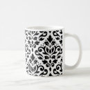 Search for decorative mugs black and white
