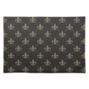 Search for fleur de lis placemats Gold