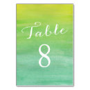 Search for emerald table cards Green