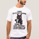 Search for selective hearing tshirts Cat lover