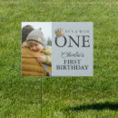 Search for 1st birthday outdoor signs Wild one birthday
