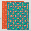 Search for blue scrapbook paper Floral