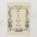 Search for floral border menus Vintage
