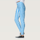 Search for blue vertical stripes leggings White