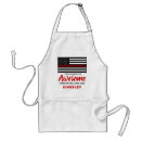 Search for firefighter aprons Thin red line