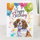 Search for watercolor balloon art cards Dog