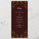 Search for maroon menus Fall