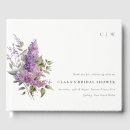 Search for lilac guest books Modern elegant