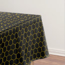 Search for yellow and black tablecloths Elegant