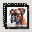 Search for boxer dog christmas cards Cute