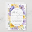 Search for hand painted wedding invitations Purple