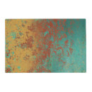 Search for turquoise and orange placemats Trendy