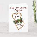 Search for couple christmas cards First christmas together