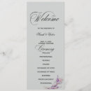 Search for rehearsal dinner programs Elegant