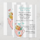 Search for retirement tea party invitations Flowers
