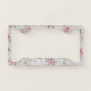 Search for cool license plate frames Girly