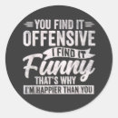 Search for offensive stickers Quote