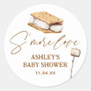 Search for smore stickers Baby shower tags