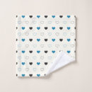 Search for blue and black bath towels Simple