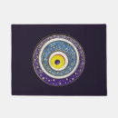 Search for evil eye doormats Blue