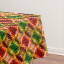 Search for green and gold tablecloths Yellow