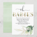 Search for triplet baby shower invitations Gender neutral
