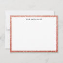 Search for gold border note cards Feminine