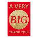 Search for giant thank you cards Large
